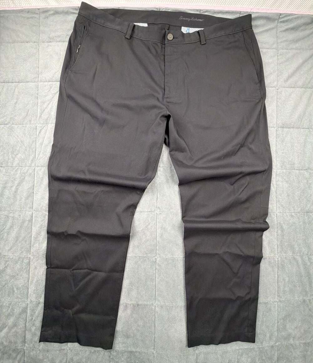 Tommy Bahama Performance Golf Chino Pants Carbon 42x30